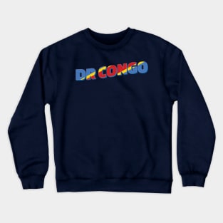 Democratic Republic of the Congo vintage style retro souvenir Crewneck Sweatshirt